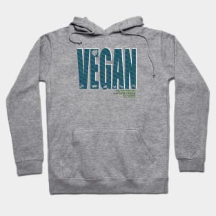 Vegan Statement T-shirt, hoodie, stickers Hoodie